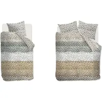Ariadne at Home Housse de Couette Ariadne at Home Chunky Vert Coton-200 x 200 / 220 cm | 2-personnes