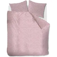 Ariadne at Home Housse de Couette Ariadne at Home Knit Stripes Lila Coton-200 x 200 / 220 cm | 2-personnes