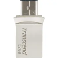 Transcend Jetflash 890 Usb 3.1 32gb Pendrive Argenté