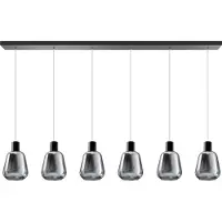 Eth Lampe suspendue 6 lumières Gary table à dinner
