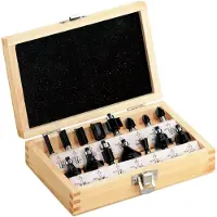 Metabo Set de fraises 15 pièces