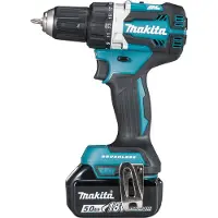 Makita DDF484RT3J - Set Perceuse Visseuse Li-Ion 18V (3x Batterie 5,0Ah) Dans MAKPAC - Moteur Brushless - 54Nm