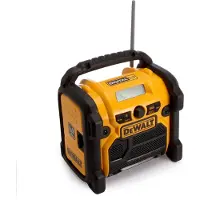 DeWalt DCR020 - Radio De Chantier DAB+ Li-Ion 10,8-18V - Marche Sur Batteries & Secteur
