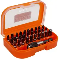 Bahco coffret d’embouts pour fente, Phillips, Pozidriv, TORX – 31 pièces
