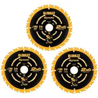 DeWalt Wood Circular Saw Disc 190x30 Mm Argenté