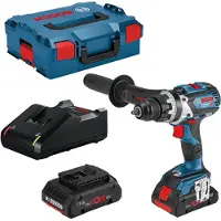 Bosch 06019G010A - Perceuse-visseuse Sans Fil GSR 18V-110 C 2x ProCORE18V 4,0Ah, Chargeur GAL 18V-40
