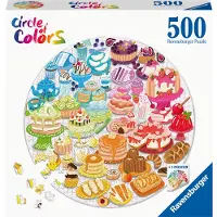 Ravensburger Puzzle 500 pièces RAV Palette de couleurs Desserts 17171