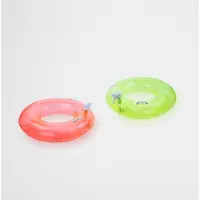 Sunnylife Anneaux Flottants avec Pistolet à Eau Sunnylife Enfants Citrus Neon Coral (Lot de 2)