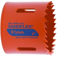 Bahco Scie cloche bimétallique Sandflex pour métal/panneaux de bois/plastique 146 mm - emballage carton (146 mm)