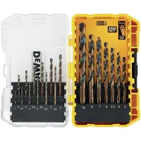 DeWalt Hss G Metal Drill Bit 19 Units Jaune
