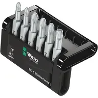 Wera Bit-Check 6 PZ Universal 1, 6 pièces