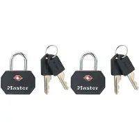 Master Lock Gepäckschloss 4681EURTBLK