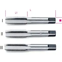 Beta Utensili Pas Gros Mâle 12x1.75 Mm 3 Pièces