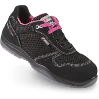 Sixton Peak Chaussures de sécurité demi-bottes pour femmes TIMBA S1P SRC ESD conformes à la norme EN ISO 20345:2011 S1P SRC ESD, noir, taille 42