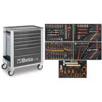 Beta Chariot à outils rempli 2400S G7/E-M - 309 pièces