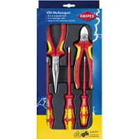 Knipex VDE jeu d'outils pinces 5 pièces