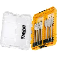 DeWalt Flat wood drill bit set, , 8 pcs