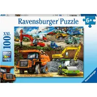 Ravensburger Véhicules de construction, 100pcs. XXL