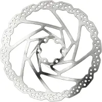 Hope V4 2.3mm Disc Rotor 6b Brake Disc Argenté 200 mm
