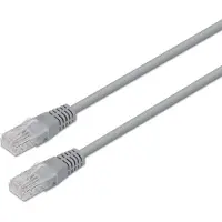 Aisens A135-0235 - Câble patch RJ45 (15 m, 10/100/1000 Mbit/s, switch/routeur/modem/panneau de connexion/point d'accès/panneaux de connexion) Gris