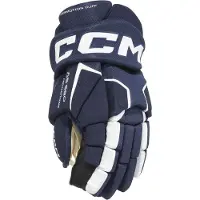 CCM Gants de hockey Tacks AS 580 JR 10 Navy/White