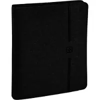Wenger Affiliate writing case, classeur à anneaux détachable, compartiment pour tablette, bloc-notes A4 interchangeable, L 50 x l 260 x H 350 mm, nylon, gris