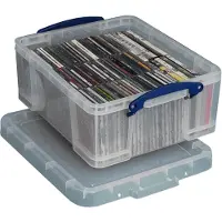 Really Useful Box Box Aufbewahrungsbox 18 Liter,transparent klar