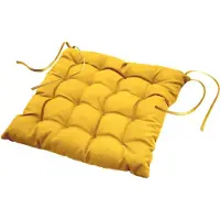 Douceur d'intérieur Coussin de chaise ESSENTIEL, 40 x 40 cm, taupe