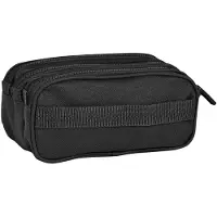 Safta Basic Big Triple Trousse à crayons Noir Homme Noir One Size