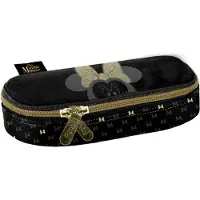 Sonstiges Trousse à crayons Porte-plume Paso BeUniq MINNIE MOUSE, DISG-013 Argent Noir Or Brocart