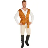 Dressforfun Costume Homme Fermier du Moyen-Âge M - - déguisement costume - carnaval