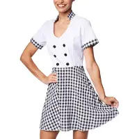 Dressforfun Costume Femme Chef L - déguisement déguisement halloween déguisement soirée carnaval déguisement carnaval robe de soirée - 301510
