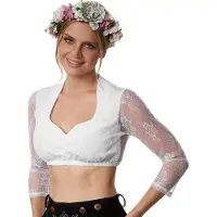 TecTake dressforfun - Dirndl blouse Gretl XL - déguisement costume halloween déguisement fête carnaval déguisement fête carnaval - 303103