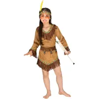 Dressforfun déguisement fille femme indienne Shania 116 (5-7ans) - déguisement halloween déguisements carnaval déguisements carnaval déguisements carnaval - 300525