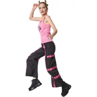 TecTake Dressforfun - Costume de femme Rockabilly - Robe à pois avec ceinture et jupons en satin et en tulle - Taille XXL