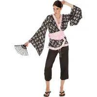 Dressforfun costume femme geisha XXL - costume de déguisement halloween costume de fête carnaval costume de fête - 300999