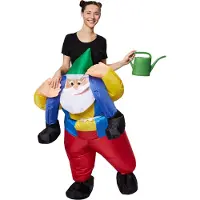TecTake dressforfun - Déguisement nain autogonflant - déguisement halloween déguisement fête déguisement carnaval déguisement fête déguisement carnaval - 301324