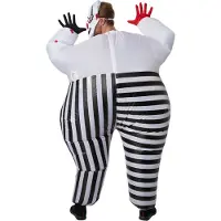 Dressforfun Costume gonflable clown d'horreur - costume de déguisement halloween costume de soirée carnaval costume de soirée - 302357