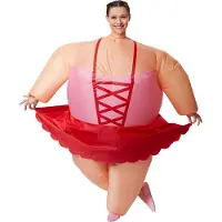 Dressforfun Costume autogonflant ballerine - costume de déguisement halloween costume de déguisement carnaval costume de déguisement - 301319