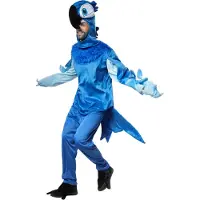 Dressforfun Magnifique ara bleu XL - déguisement halloween costume de fête carnaval costume de fête - 302511