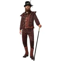 TecTake dressforfun - Steampunk gentleman XXL - déguisement déguisement halloween déguisement soirée carnaval déguisement soirée carnaval déguisement soirée - 302344