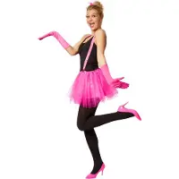 Dressforfun Jupe tutu en tulle avec bretelles rose XXL - déguisement halloween déguisement carnaval déguisement carnaval déguisement carnaval - 301977
