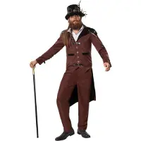 TecTake dressforfun - Steampunk count XXL - costume halloween dress up partywear carnaval costume partywear - 302349