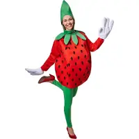 Dressforfun Costume Fraise L - déguisement costume halloween déguisement fête carnaval déguisement fête - 301641
