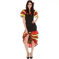 Dressforfun costume femme danseuse de flamenco Maria Carmen M - déguisement déguisement halloween déguisement fête déguisement carnaval déguisement fête - 300637
