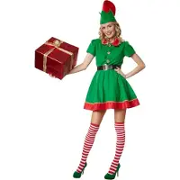 Dressforfun Crafty Christmas Elf XL - déguisement halloween déguisement fête carnaval déguisement fête - 302761