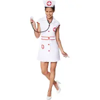 Dressforfun Costume femme infirmière sexy XL - déguisement déguisement halloween déguisement soirée carnaval déguisement soirée carnaval déguisement soirée - 301506