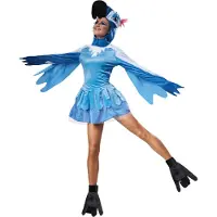 Dressforfun Spirited bird of paradise XXL - déguisement halloween party wear carnaval costume party dress - 302500