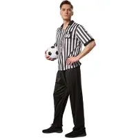 TecTake Dressforfun - Costume Homme Arbitre - Costume complet pour Carnaval & Fête - Taille M