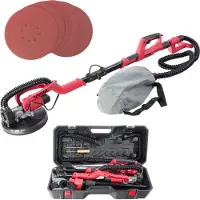 Arebos ponceuse à long cou ponceuse de plafond ponceuse pour le plâtre 750W